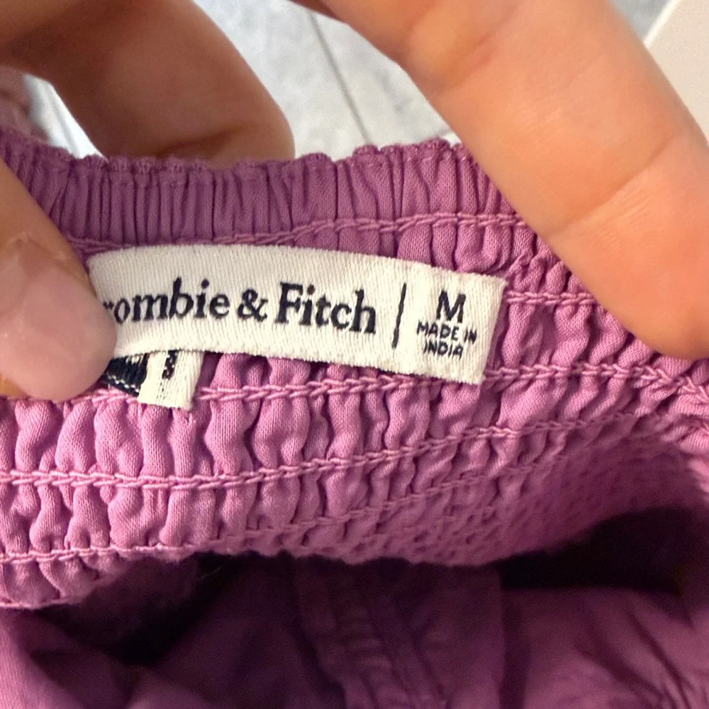 Abercrombie & Fitch Purple Maxi Dress